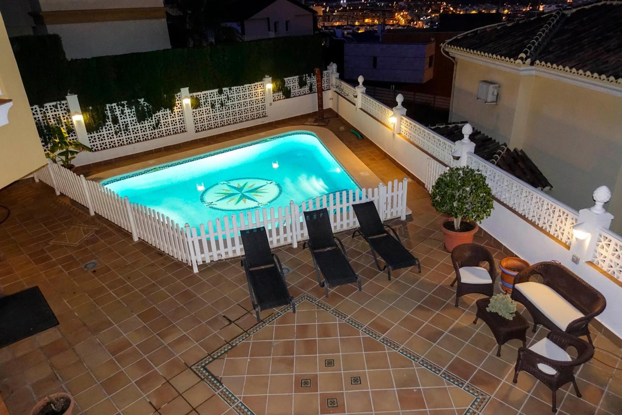 Villa Borja Torre Del Mar Bagian luar foto